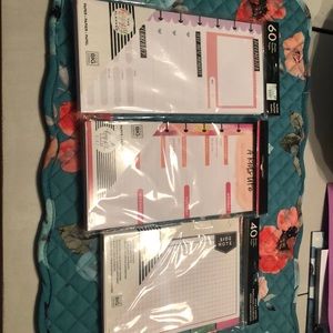 Happy planner list inserts NWT